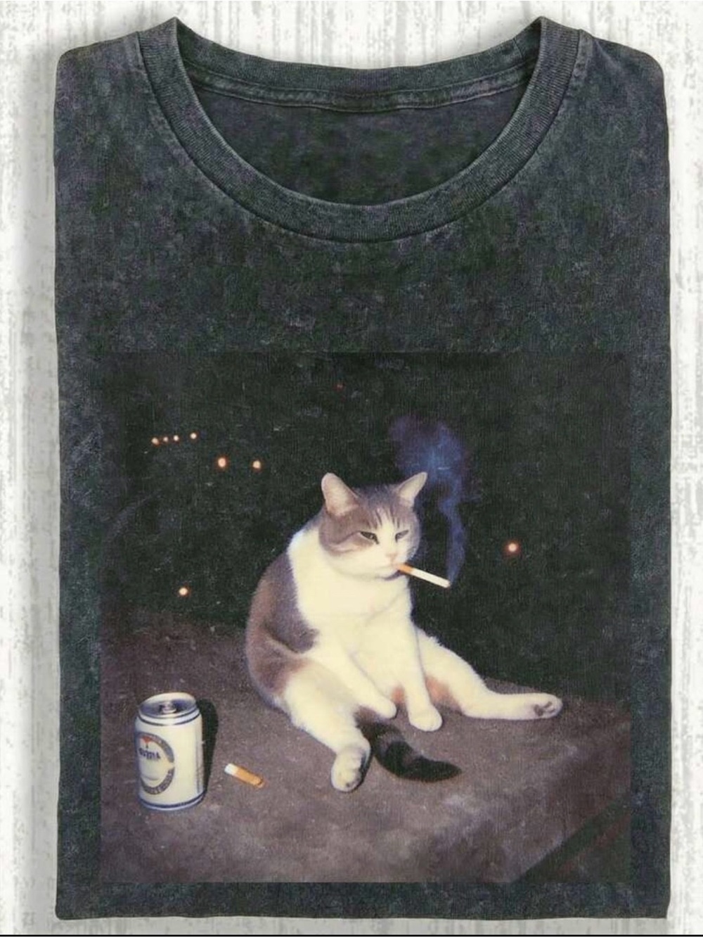 Cat Graphic T-Shirt